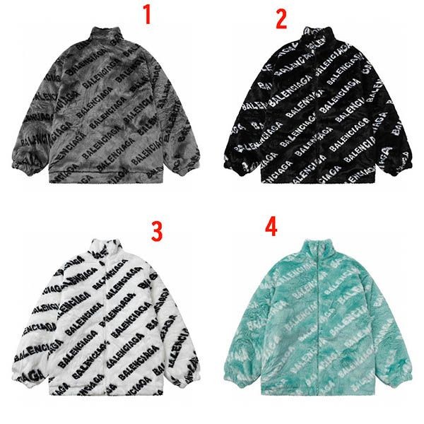 Hard to find Balenciaga fleece parka replica bay26968