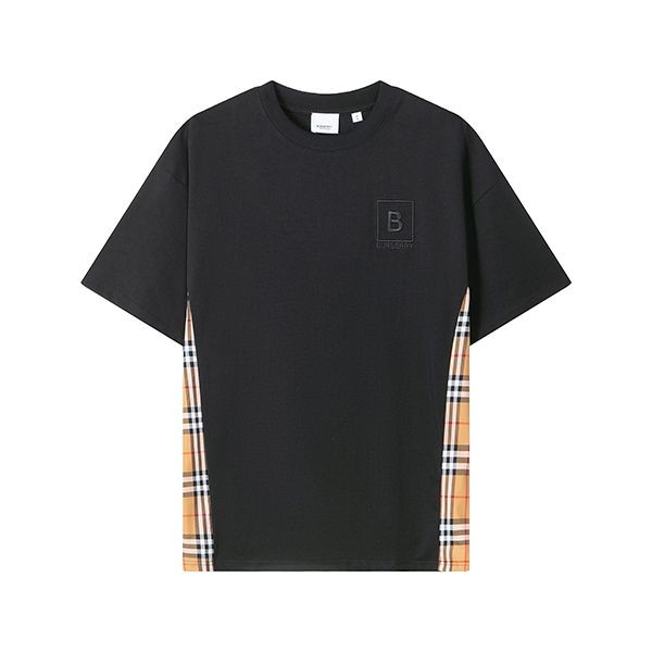 Burberry Vintage Check Detail T-Shirt Replica Bas68253