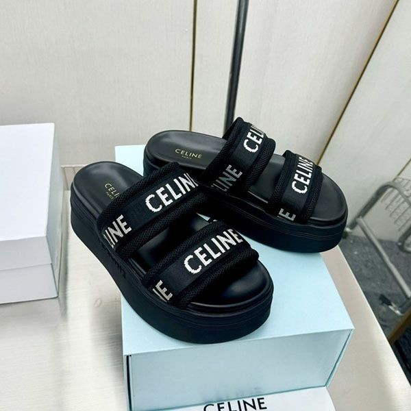 Very popular: Celine Block Slide Sandals Replica Cep90682