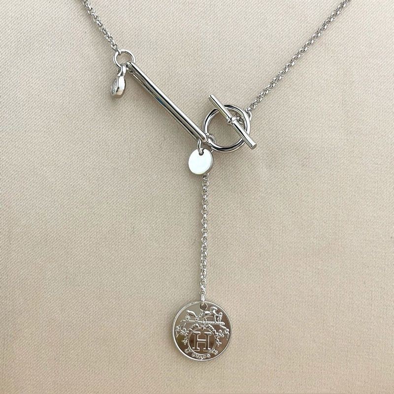 Hermes [New] 2020 Cruise Necklace Replica Elegant Finishing Touch to your Outfit eri34893