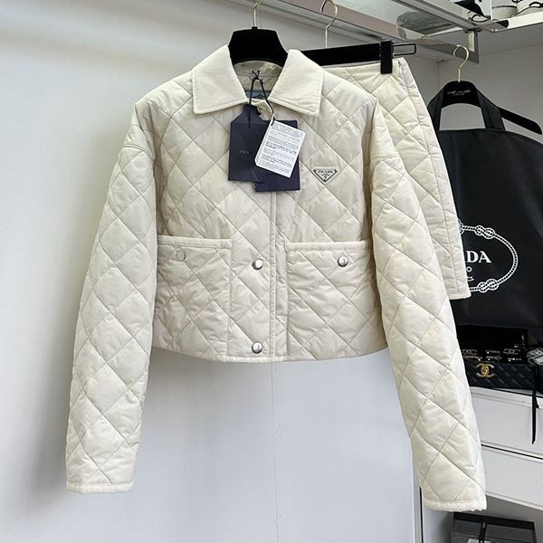 Perfect as a gift? Prada cotton jacket replica ★ White puc02339 Perfect as a gift? Prada cotton jacket replica ★ White puc02339