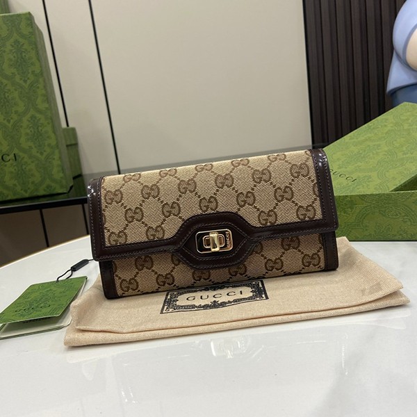 [Gucci Luce] Continental Wallet Replica gum80695