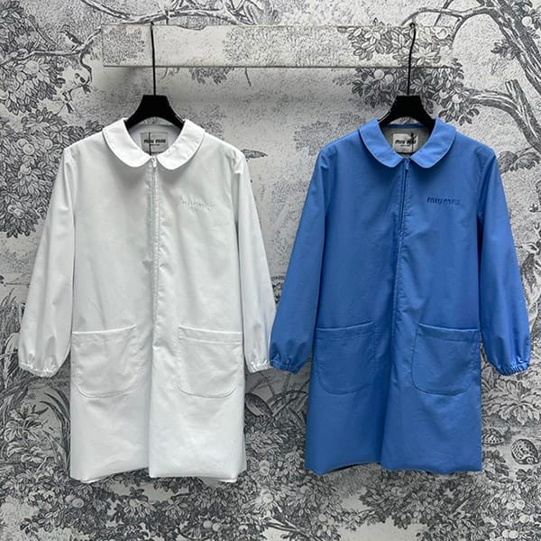 Very popular! Miu Miu poplin jersey short dress, imitation, 2 colors, myt96372 Very popular! Miu Miu poplin jersey short dress, imitation, 2 colors, myt96372