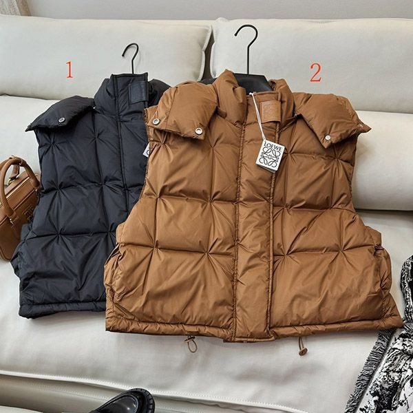 LOEWE PUFFER VEST NYLON REPLICA WITH TRACKING loc72010