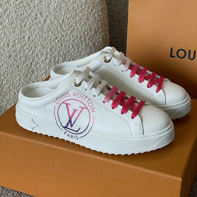 No. 1 in cumulative sales! ☆Louis Vuitton☆ Slip-on Timeout sneakers fake sandals vug33099