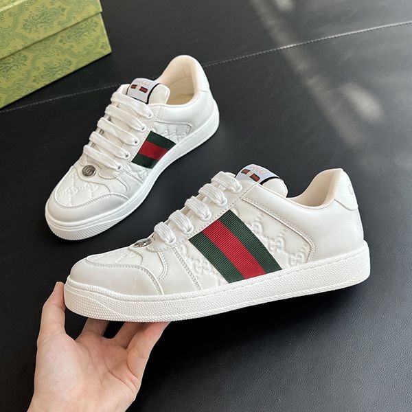 [Stylish and simple] Gucci Interlocking G sneakers, cheap guu50860