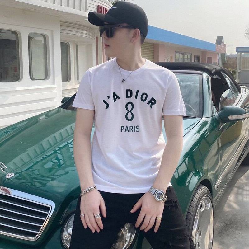 Popular! ☆ Dior ☆ "JA Dior 8" Cotton Linen * T-shirt copy available in 2 colors deb70302 Popular! ☆ Dior ☆ "JA Dior 8" Cotton Linen * T-shirt copy available in 2 colors deb70302