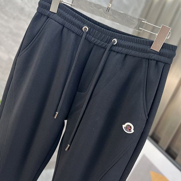 Immediate shipping Moncler sweatpants with logo patch moi68595