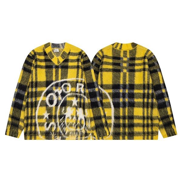 Eye-catching color Dior Union Mohair Wool Sweater Replica 244S25AM401_X2830 Eye-catching color Dior Union Mohair Wool Sweater Replica 244S25AM401_X2830