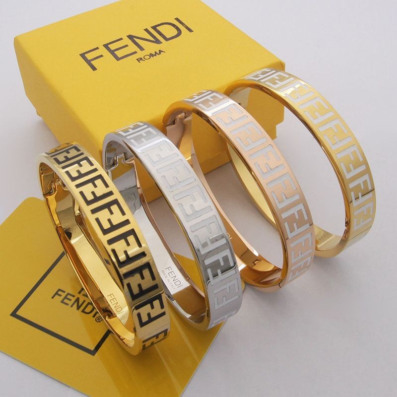 Very popular!! New color ◆ Fendi ◆ FF bracelet fake bangle pink 4 colors 8AG808TL9F0RNG Very popular!! New color ◆ Fendi ◆ FF bracelet fake bangle pink 4 colors 8AG808TL9F0RNG