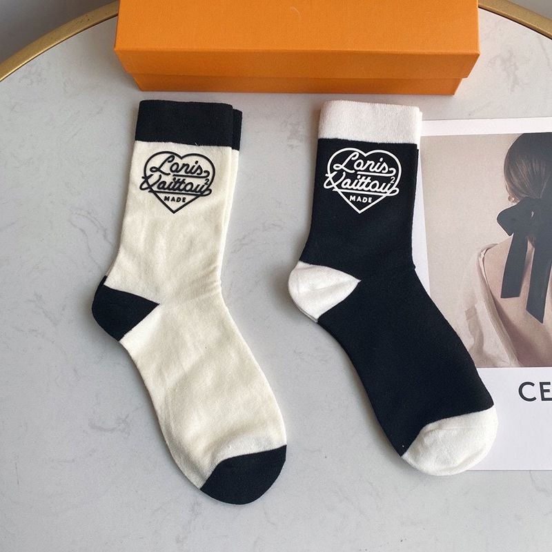 [Not available in Japan] Louis Vuitton Socks Set Replica 2 Types vue31215
