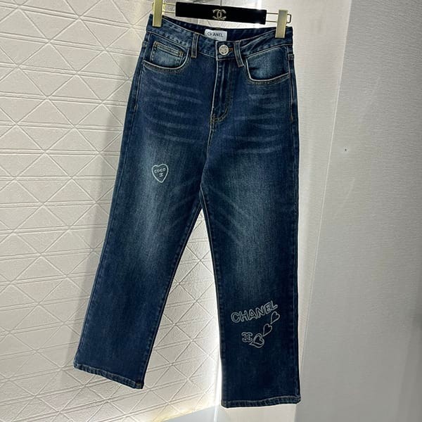 New sale Chanel replica denim pants jeans shq95280