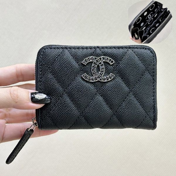 [?Explosive cuteness?] Chanel Classic Zip Coin Purse Replica shg96313