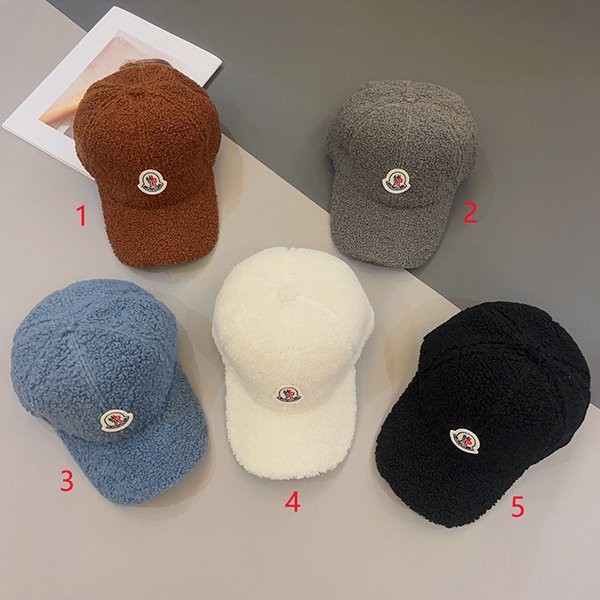 Autumn/Winter Sale: Moncler Replica Lambswool Baseball Cap moh75156