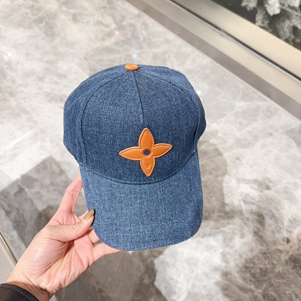 Quick delivery Louis Vuitton Cap Replica Uptown Denim M7153L