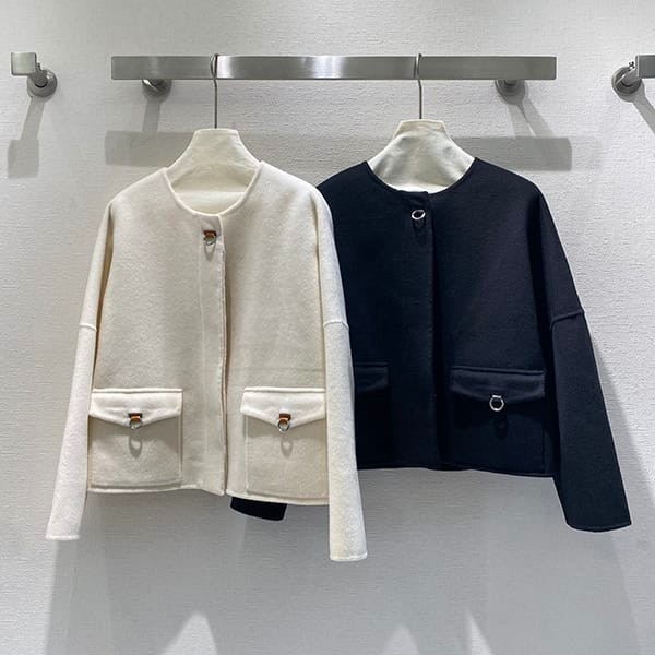 Stylish Hermes ring clasp overcoat replica in 2 colors erp22472 Stylish Hermes ring clasp overcoat replica in 2 colors erp22472