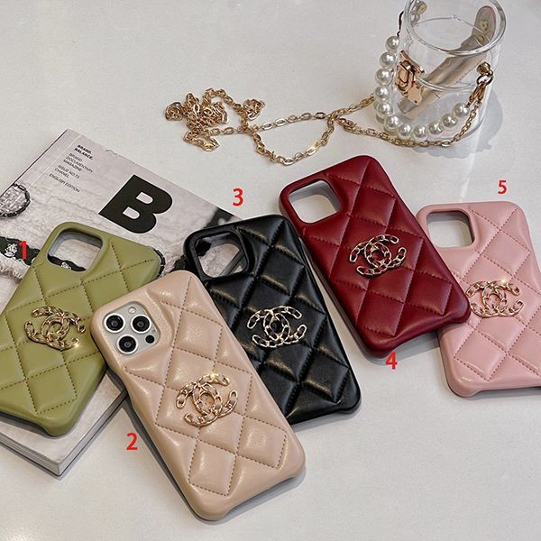 [Not available in Japan] Chanel iPhone 13/13 Pro Classic Case Replica shr27567
