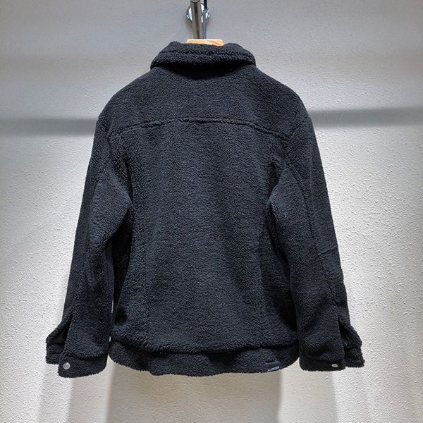 Immediate delivery ◆ Balenciaga fake logo graphic wool fleece jacket bag52014