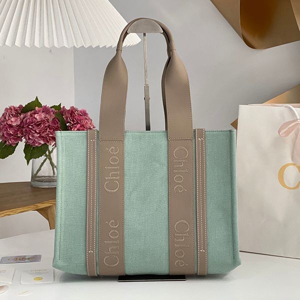 Perfect gift idea: Chloe Woody replica medium canvas tote bag chq61520 Perfect gift idea: Chloe Woody replica medium canvas tote bag chq61520