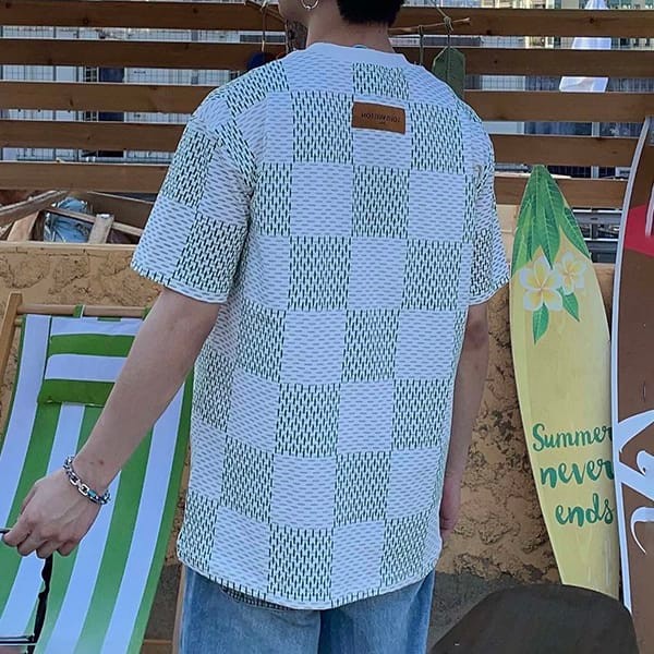 I definitely want it! Louis Vuitton Replica Damier T-shirt short sleeve vul45831