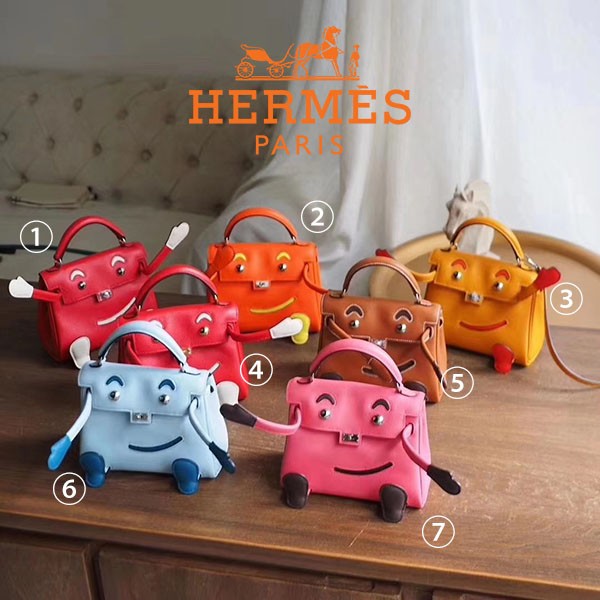 Very popular all over the world? Hermes Kelly Doll replica silver hardware 7 colors ero29212