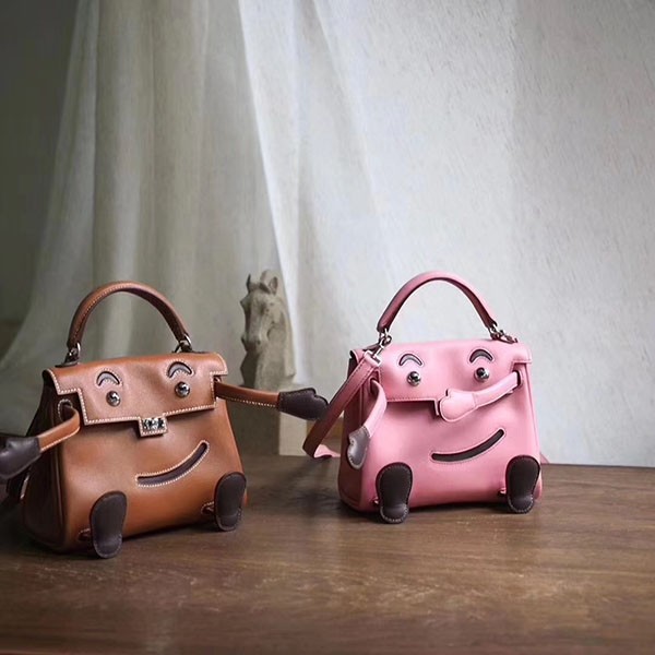 Very popular all over the world? Hermes Kelly Doll replica silver hardware 7 colors ero29212