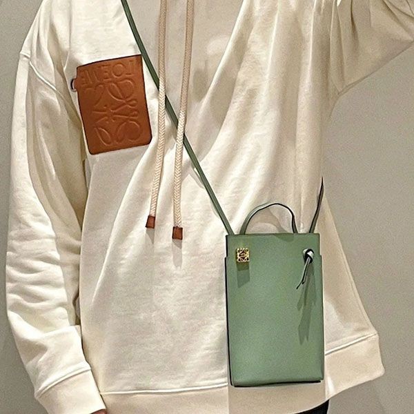 Lowest price challenge Loewe Anagram leather shoulder bag replica los64103 Lowest price challenge Loewe Anagram leather shoulder bag replica los64103