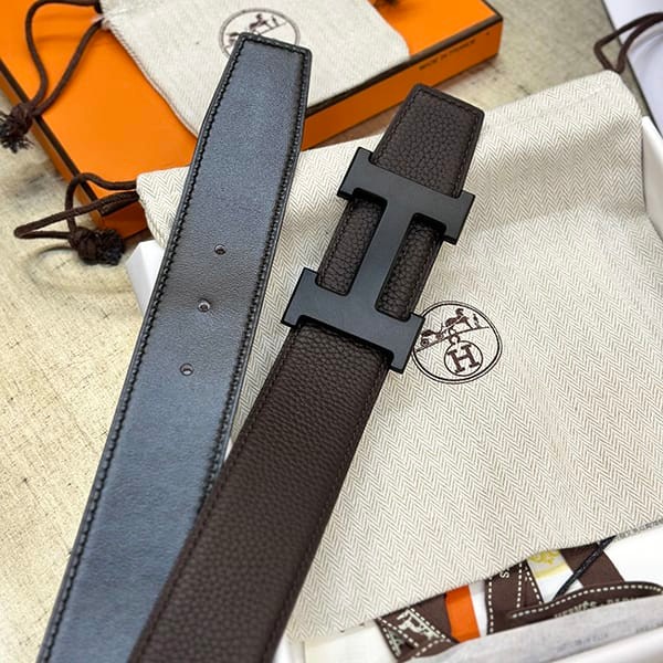 Super low price! Hermes fake custom made reversible belt 38mm ero70239