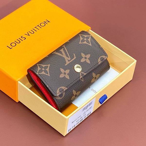 New color available ☆ Louis Vuitton Multicle 6 key case replica M60706