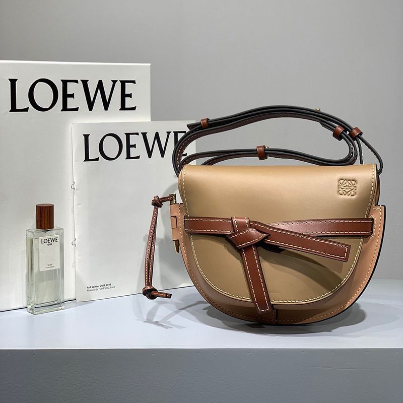 New for Spring: Loewe Gate Replica Bum Bag Large Suede & Calfskin loy19447