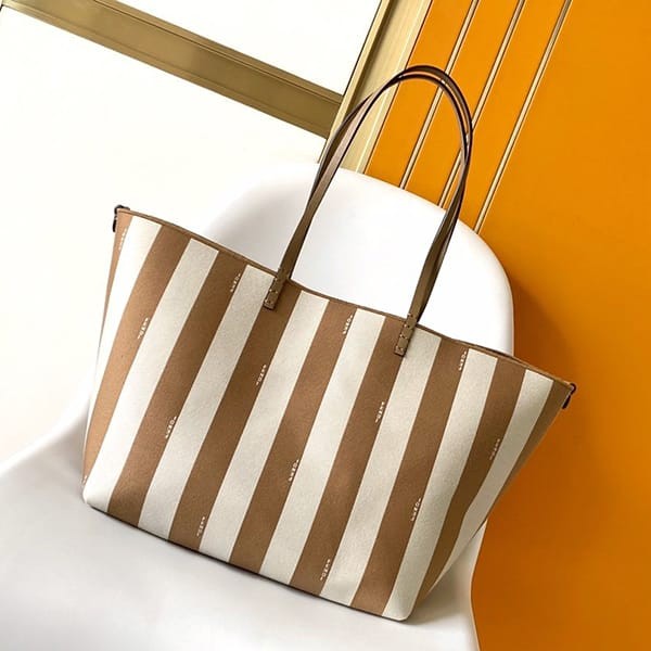 Free shipping Fendi replica FF logo roll large reversible tote bag fey26790