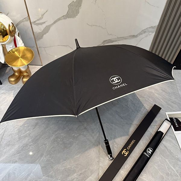 Perfect as a gift? Chanel Automatic Umbrella for Rain or Shine, Replica, Black shc01405 Perfect as a gift? Chanel Automatic Umbrella for Rain or Shine, Replica, Black shc01405