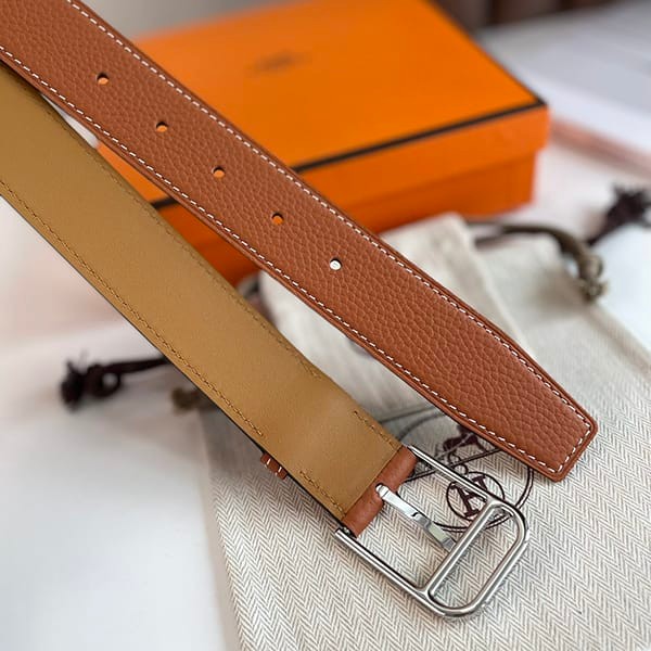 Attention ★ Hermes Parody Nathan 35mm Reversible Belt erb72607