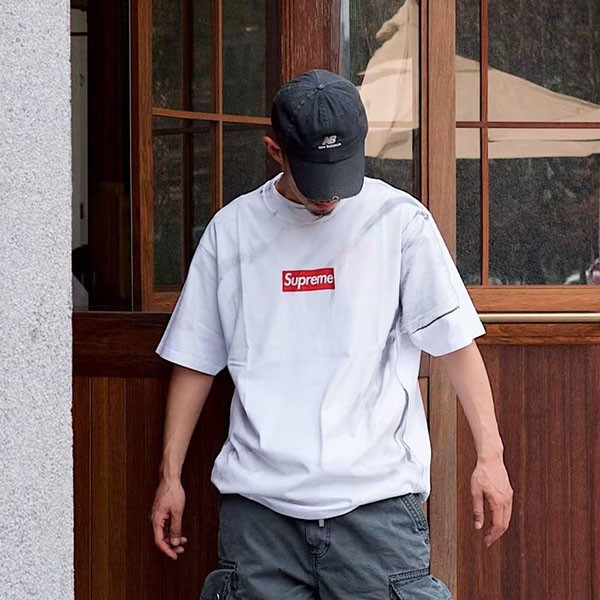 2024ss! Supreme MM6 fake Maison Margiela box logo tee t-shirt 2024ss! Supreme MM6 fake Maison Margiela box logo tee t-shirt
