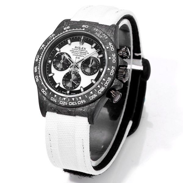 NTPT Carbon Rolex DiW Replica Daytona "Cream 41mm" rou59689