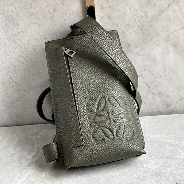 Rare Loewe Vertical T-Pocket Grain Calf Replica loi47625