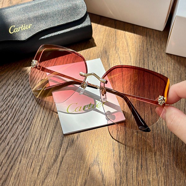 Popular Cartier Replica Panthere de Cartier Sunglasses kac65642