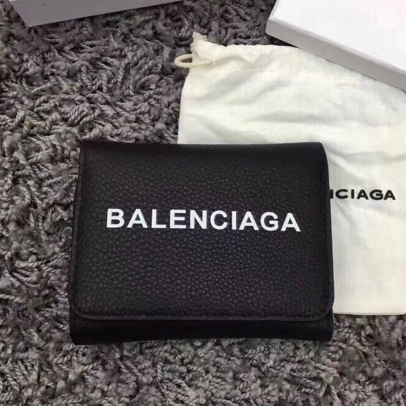 No.1 Popular Balenciaga 3-fold wallet copy with coin purse/CASH MINI WALLET Men's bau07975