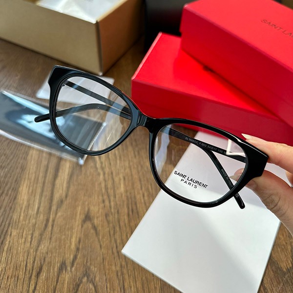 Saint Laurent logo glasses replica San93996