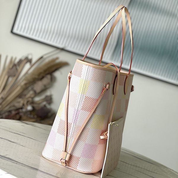 Featured ★ Louis Vuitton Neverfull MM N-grade bag pastel color N40668