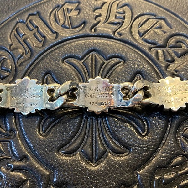 +Chrome Hearts Replica+ Floral Cross Bracelet Silver Kuc29270