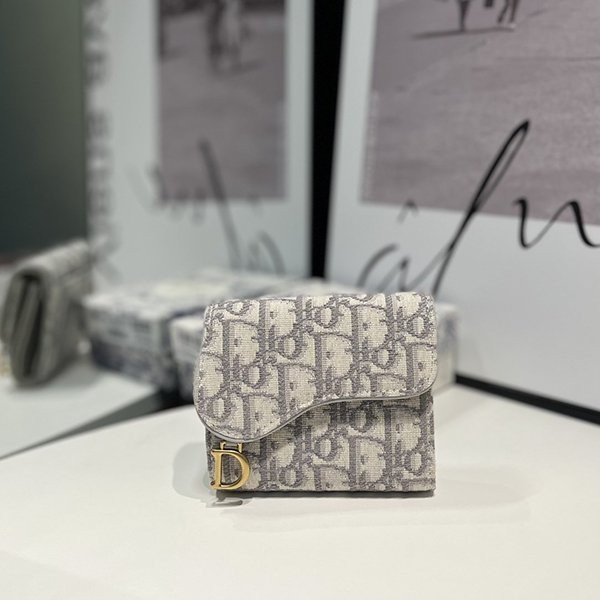 [Dior] SADDLE D Compact Wallet Replica dez95075