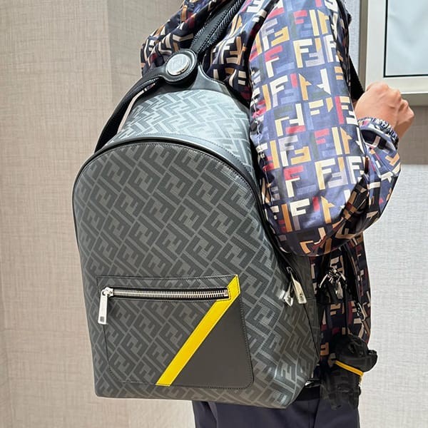 Fendi Diagonal Medium Backpack replica fec94002, sold out