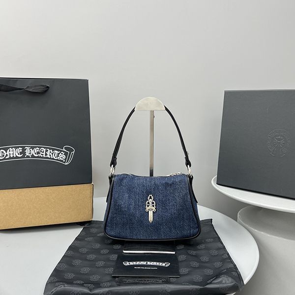 Hard to find! Chrome Hearts Dagger Replica Shoulder Bag Kuv65731
