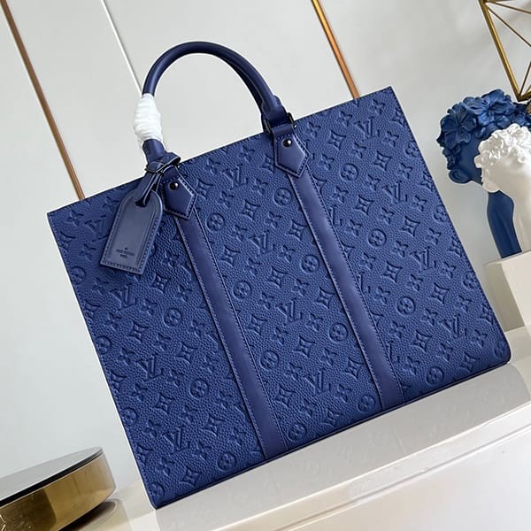 Free shipping Louis Vuitton Sac Plat 24H Tote Bag Replica M11690