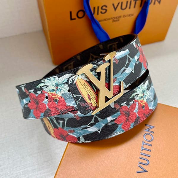 [Great Deal] Louis Vuitton Grade N LV Tag 40mm Reversible Belt M8596U