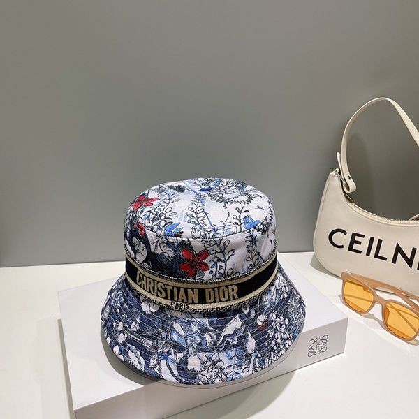 Hard to find Dior narrow brim replica D-BOBBY bucket hat 31JAM923X132C481