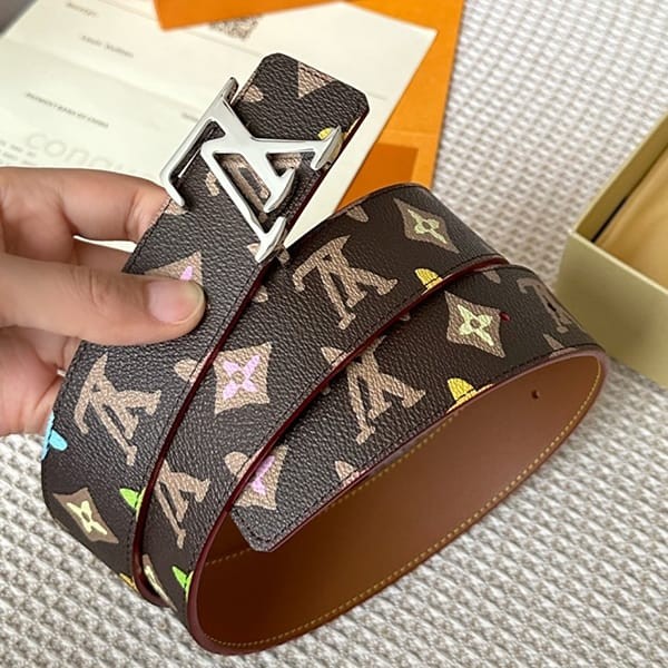 [Very easy to use] Louis Vuitton replica belt with LV tag, 40mm reversible, M8586V