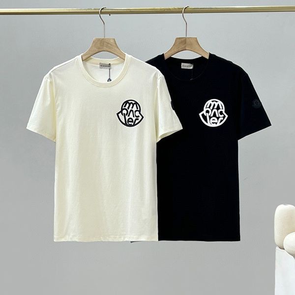 Hard to find 24SS Moncler printed T-shirts at bargain prices [Cute? New] moi82303