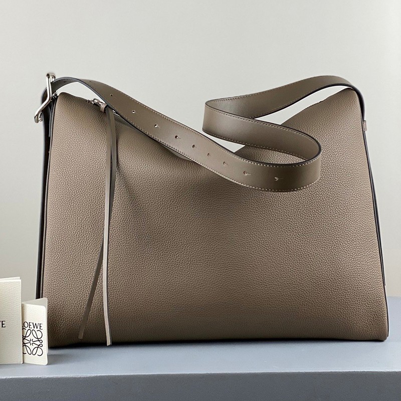 Loewe shoulder bag not available in Japan, replica Berlingo grain calf leather, large B702A19X06